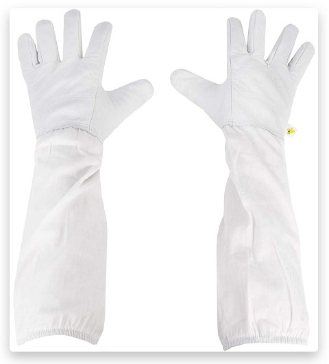 VIVO Medium Goatskin Beekeeping Gloves