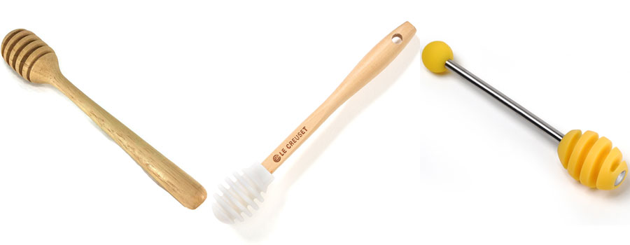 different types of honey dipper
