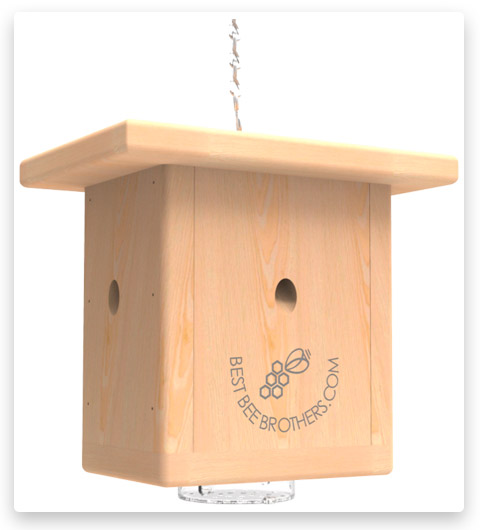Pine Wood Carpenter Bee Box Trap