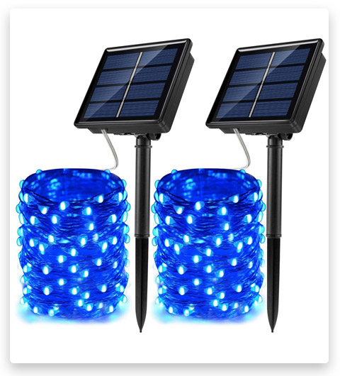 JosMega Upgraded Solar Powered String Fairy Lights