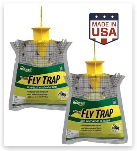 RESCUE Outdoor Disposable Hanging Fly Trap