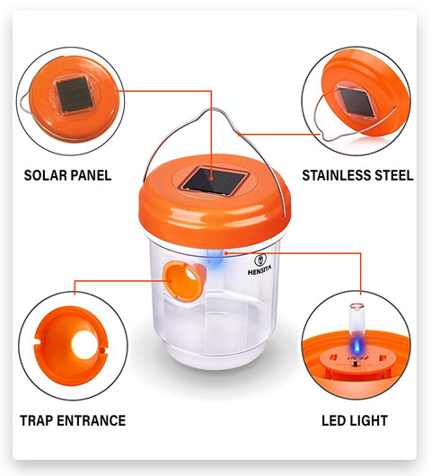 HENSITA Reusable Insect Traps Outdoor