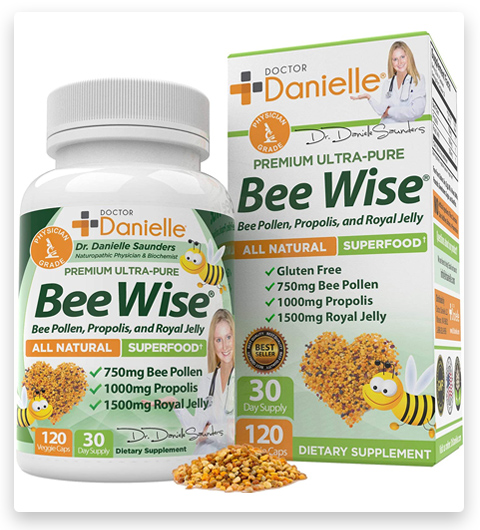 Dr. Danielle's Bee Wise - Bee Pollen Supplement