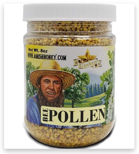 Goshen Honey Amish Extremely BEE POLLEN Whole Granules Bee Bread