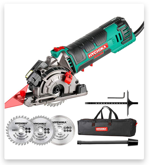 HYCHIKA BETTER TOOLS FOR BETTER LIFE Mini Circular Saw