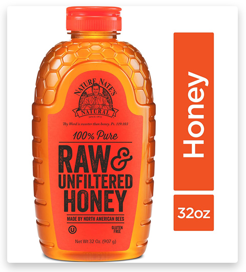 Nature Nate’s 100% Pure, Raw & Unfiltered Honey