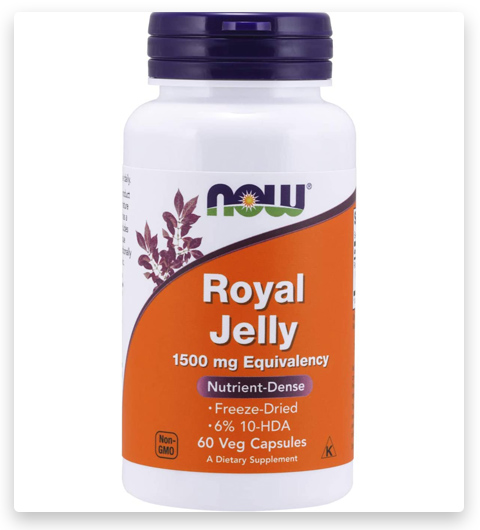Now Supplements, Royal Jelly 1500 Mg With 10-Hda