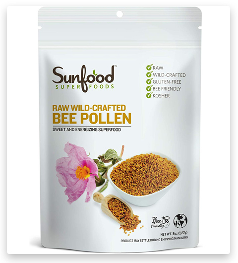 Sunfood Superfoods Bee Pollen Granules