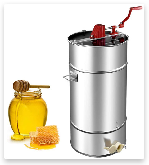 Goplus Manual 2-Frame Honey Extractor