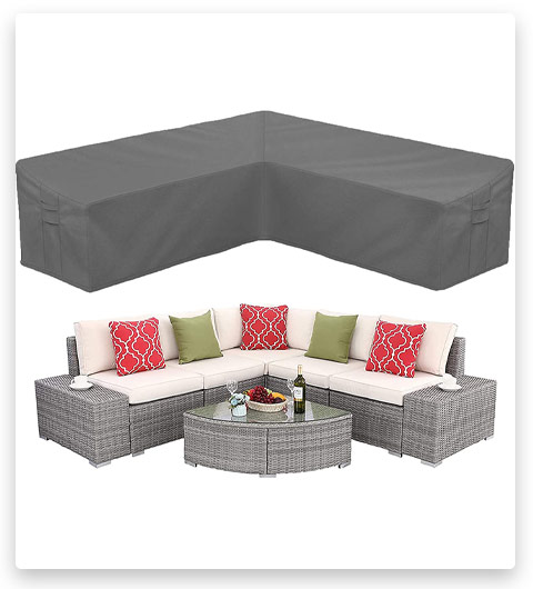 STARTWO Outdoor V Sectional Sofa Cover