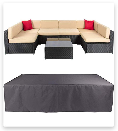 Veronica Patio Furniture Outdoor Sofa Cover