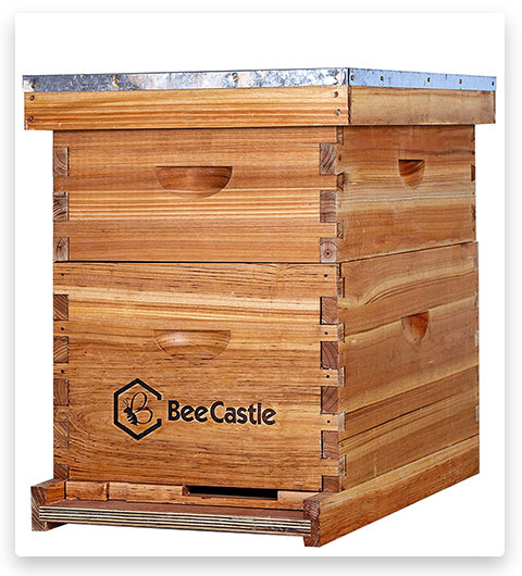 BeeCastle Wax Coated Bee Hive Kit