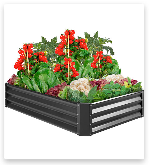 Best Choice Products Outdoor Raised Garden Bed Box