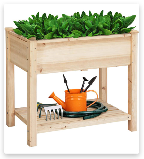 YAHEETECH Raised Elevated Garden Bed Kit