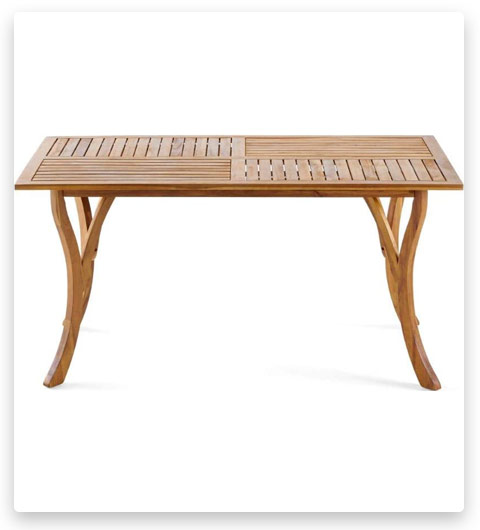 Christopher Knight Home Acacia Wood Table