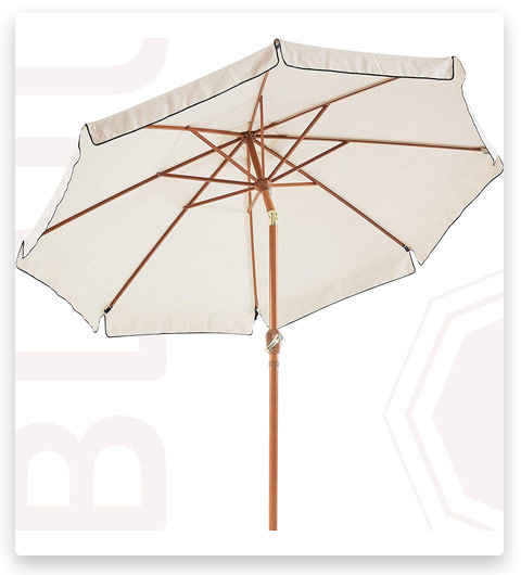 BLUU Fringed Market Umbrella