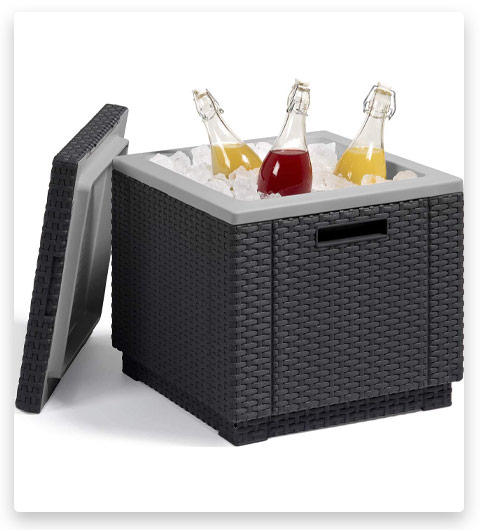 Keter Ice Patio Cooler Table